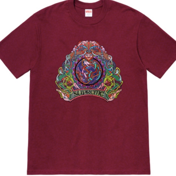 Supreme Other - SUPREME Knot Tee Burgundy SZ Medium